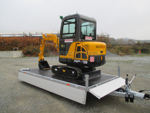 Univerzální přívěs AD 2,7T 4,17x2,09/0,35