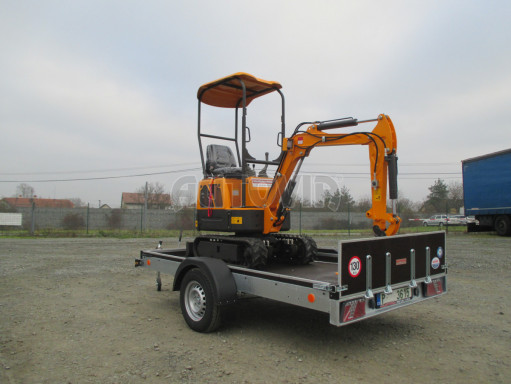 Brzděné naklápěcí plato SP 31 1,3T B1 3,01x1,54