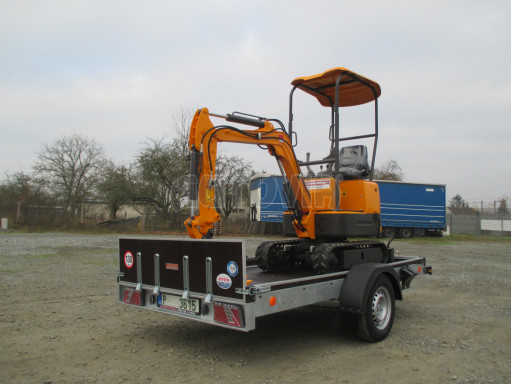 Brzděné naklápěcí plato SP 31 1,3T B1 3,01x1,54