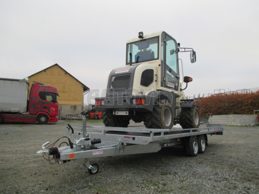 Přepravník stavebních strojů AD 3,5T B2 5,17x2,09 PLATO UNC