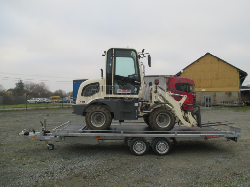 Přepravník stavebních strojů AD 3,5T B2 5,17x2,09 PLATO UNC