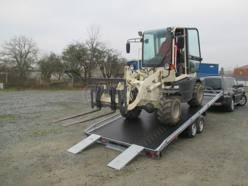 Přepravník stavebních strojů AD 3,5T B2 5,17x2,09 PLATO UNC