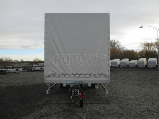 Jednonápravový 15-ti paletový vzduchem brzděný nákladní přívěs MD 10T 6,10 x 2,48/2,60 č.5