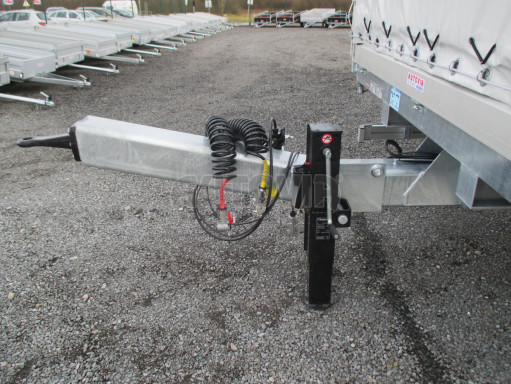 Jednonápravový 15-ti paletový vzduchem brzděný nákladní přívěs MD 10T 6,10 x 2,48/2,60 č.11