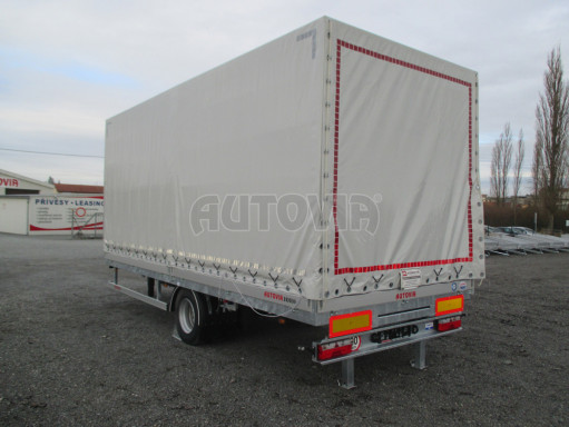 Jednonápravový 15-ti paletový vzduchem brzděný nákladní přívěs MD 10T 6,10 x 2,48/2,60 č.18