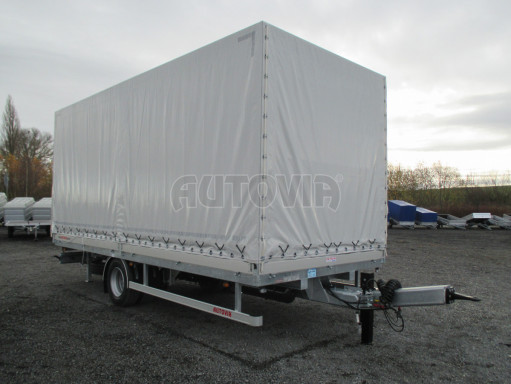 Jednonápravový 15-ti paletový vzduchem brzděný nákladní přívěs MD 10T 6,10 x 2,48/2,60 č.21