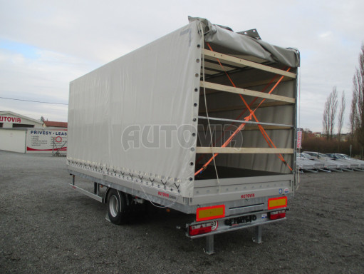 Jednonápravový 15-ti paletový vzduchem brzděný nákladní přívěs MD 10T 6,10 x 2,48/2,60 č.23