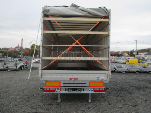 Jednonápravový 15-ti paletový vzduchem brzděný nákladní přívěs MD 10T 6,10 x 2,48/2,60 č.24