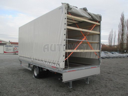 Jednonápravový 15-ti paletový vzduchem brzděný nákladní přívěs MD 10T 6,10 x 2,48/2,60 č.30