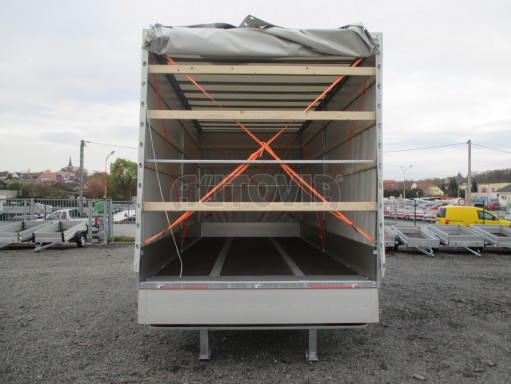 Jednonápravový 15-ti paletový vzduchem brzděný nákladní přívěs MD 10T 6,10 x 2,48/2,60 č.31