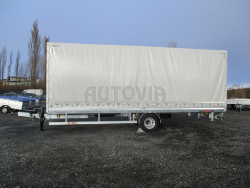 Jednonápravový 18-ti paletový vzduchem brzděný nákladní přívěs MD 10T 7,40 x 2,48/2,50 č.7