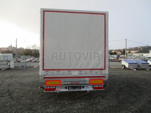 Jednonápravový 18-ti paletový vzduchem brzděný nákladní přívěs MD 10T 7,40 x 2,48/2,50 č.9