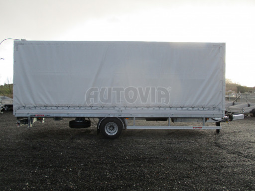 Jednonápravový 18-ti paletový vzduchem brzděný nákladní přívěs MD 10T 7,40 x 2,48/2,50 č.10