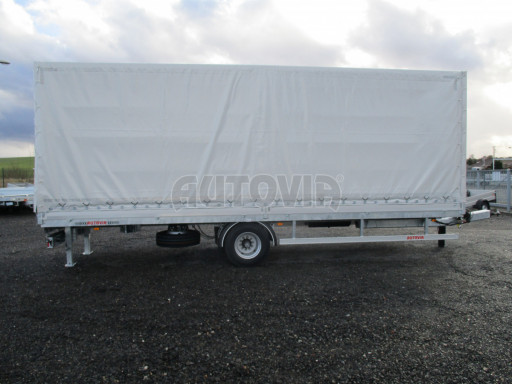 Jednonápravový 18-ti paletový vzduchem brzděný nákladní přívěs MD 10T 7,40 x 2,48/2,50 č.19