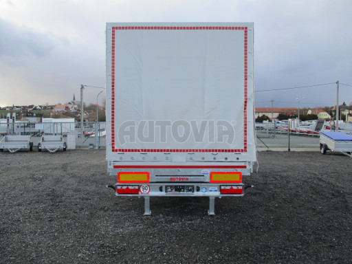 Jednonápravový 18-ti paletový vzduchem brzděný nákladní přívěs MD 10T 7,40 x 2,48/2,50 č.21