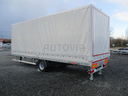 Jednonápravový 18-ti paletový vzduchem brzděný nákladní přívěs MD 10T 7,40 x 2,48/2,50 č.2