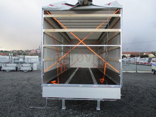 Jednonápravový 18-ti paletový vzduchem brzděný nákladní přívěs MD 10T 7,40 x 2,48/2,50 č.6