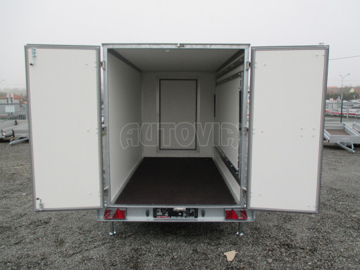 Skříňový přívěs za auto ZV 31 B1 1,3T 3,01x1,55/1,80* č.23