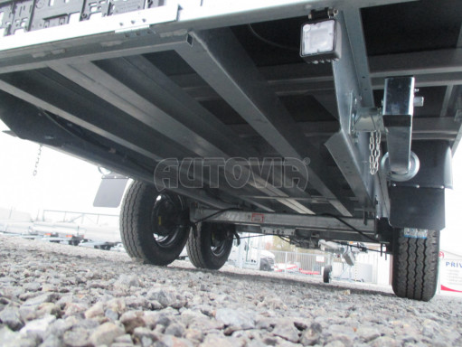 Dvouosý brzděný přívěs DN 2,7T B2 3,82x1,70/1,10