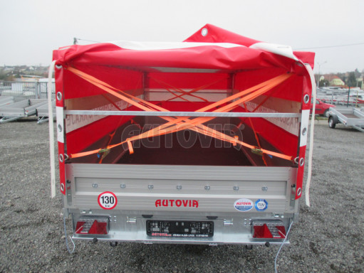 Dvouosý brzděný přívěs DN 2,7T B2 3,82x1,70/1,10