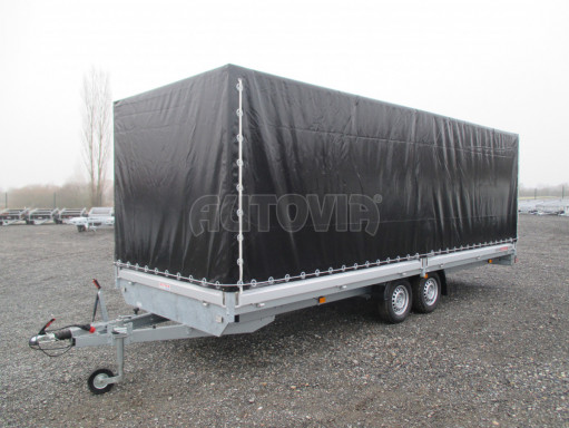 Valníkový přívěs VER 2,7T 6,03x2,06/1,90 č.1