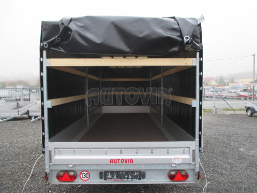 Valníkový přívěs VER 2,7T 6,03x2,06/1,90 č.11