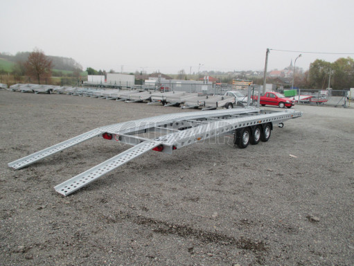 Třínápravový přepravník 2 automobilů TPAV 3,5T B3 8,00x2,20 č.6