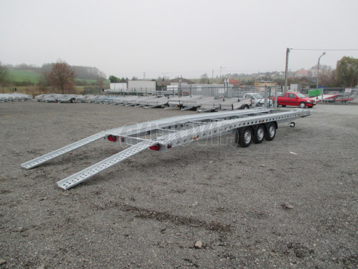 Třínápravový přepravník 2 automobilů TPAV 3,5T B3 8,00x2,20 č.5