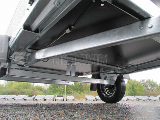 Přívěsný vozík sklopný ZV 27 N1 skl 2,50x1,48/0,35 M POČ
