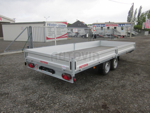 Valníkový přívěs VER 3,0T 6,03x2,06/0,30 č.13