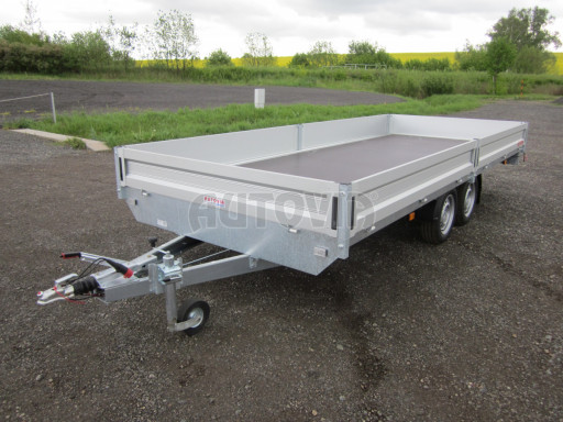 Valníkový přívěs VER 3,0T 6,03x2,06/0,30 č.1