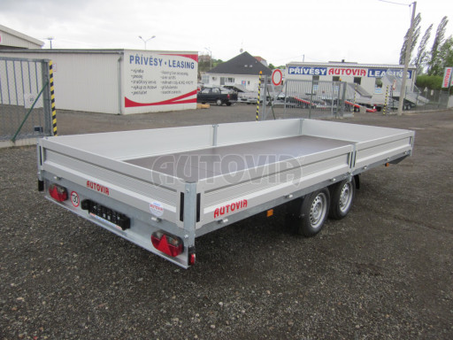 Valníkový přívěs VER 3,0T 6,03x2,06/0,30 č.20