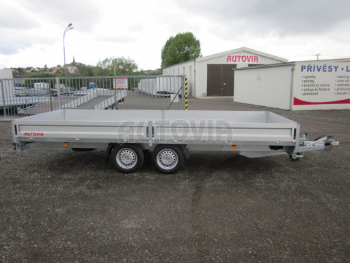 Valníkový přívěs VER 3,0T 6,03x2,06/0,30 č.22