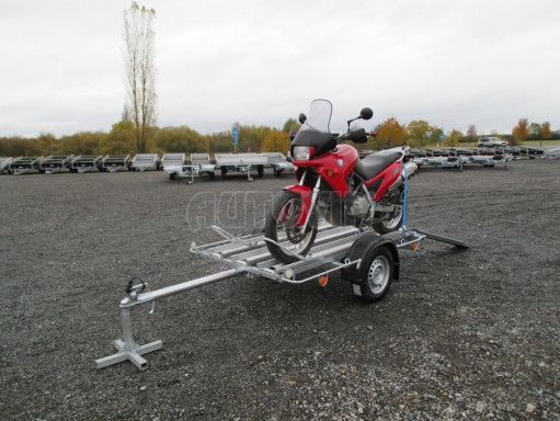 Přívěsný vozík pro přepravu motocyklů MOTO 750kg 2,06x1,09
