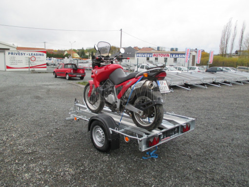 Přívěsný vozík pro přepravu motocyklů MOTO 750kg 2,06x1,09