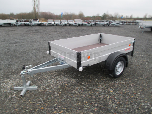 Sklopný nebrzděný přívěs ZV 7 ALU skl 2,06x1,27/0,35