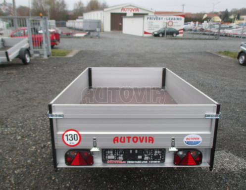 Sklopný nebrzděný přívěs ZV 7 ALU skl 2,06x1,27/0,35