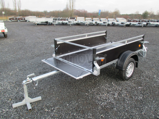 Nebrzděný jednoosý PROFI přívěs ZV 23 N1 2,06x1,24/0,35M RE POČ