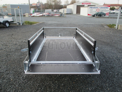 Nebrzděný jednoosý PROFI přívěs ZV 23 N1 2,06x1,24/0,35M RE POČ