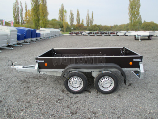 Dvouosý nebrzděný přívěs ZV 27 750kg N2 2,50x1,48/0,35M POČ