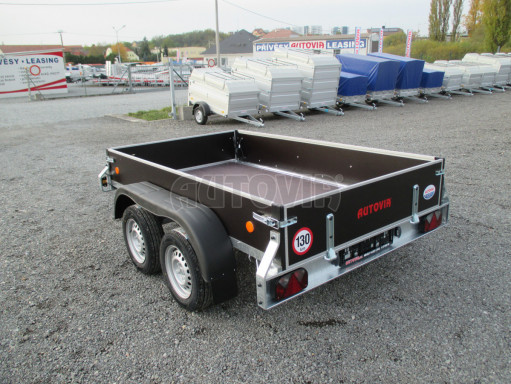 Dvouosý nebrzděný přívěs ZV 27 750kg N2 2,50x1,48/0,35M POČ