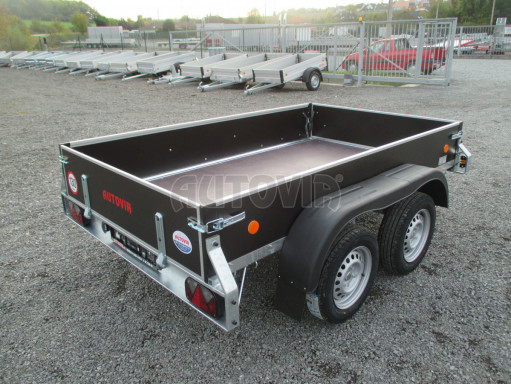 Dvouosý nebrzděný přívěs ZV 27 750kg N2 2,50x1,48/0,35M POČ