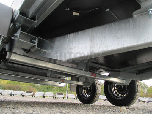 Dvouosý nebrzděný přívěs ZV 27 750kg N2 2,50x1,48/0,35M POČ