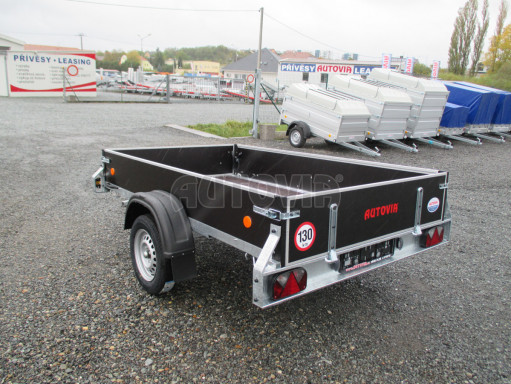 Přívěsný vozík sklopný ZV 27 750kg N1 skl 2,50x1,48/0,35 M zesílená náprava POČ