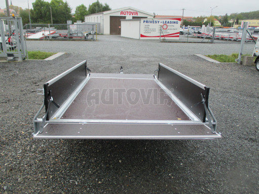 Přívěsný vozík sklopný ZV 27 750kg N1 skl 2,50x1,48/0,35 M zesílená náprava POČ