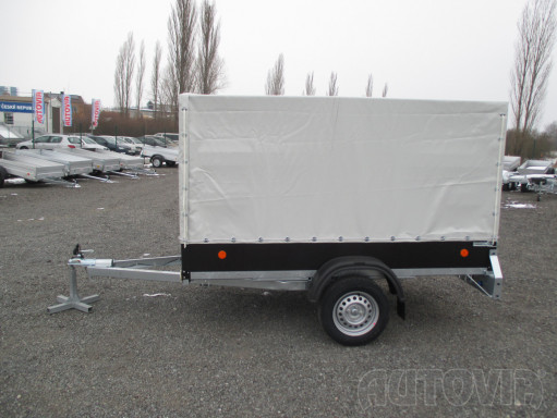 Přívěs za osobní auto s plachtou ZV 26 750kg N1 2,50x1,30/1,37