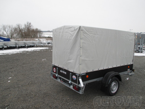 Přívěs za osobní auto s plachtou ZV 26 750kg N1 2,50x1,30/1,37