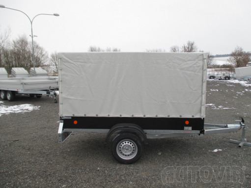 Přívěs za osobní auto s plachtou ZV 26 750kg N1 2,50x1,30/1,37