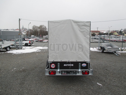 Přívěs za osobní auto ZV 26 750kg N1 2,50x1,30/1,57 POČ