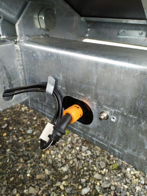 Zástrčka - bajonet Jokon 5-pólový žlutý, 2 vývody č.2